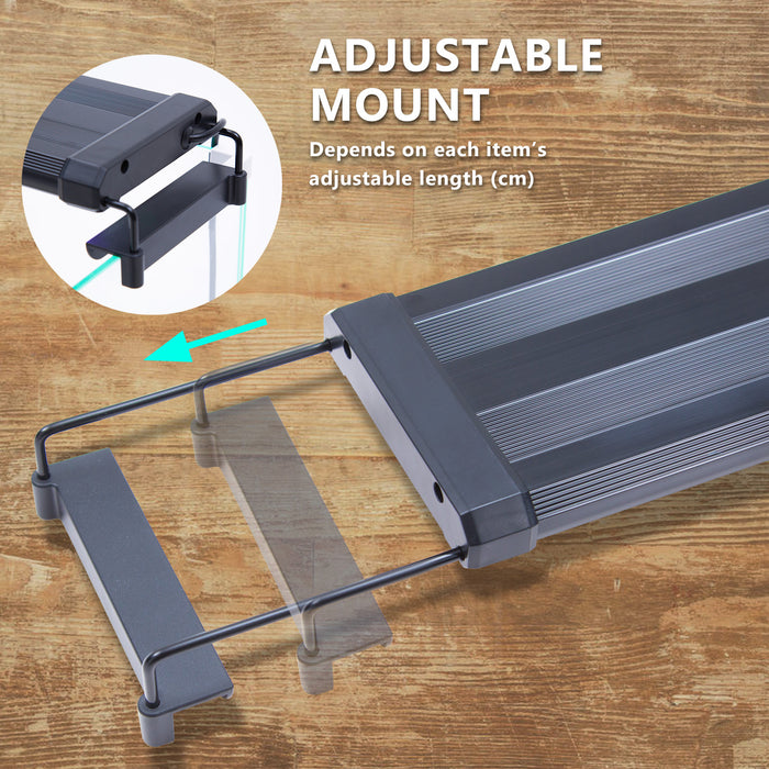 Dynamic Power 6W Aquarium Blue White LED Light for Tank 30-50cm