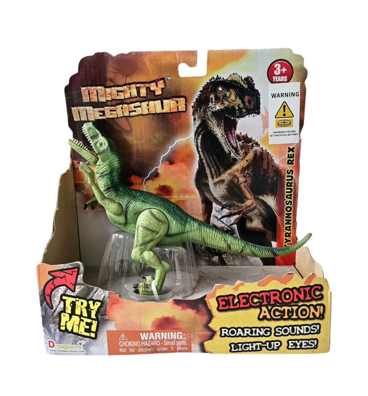 Mighty Megasaur Electronic Action Dinosaur Velociraptor — RABSDirect.com.au