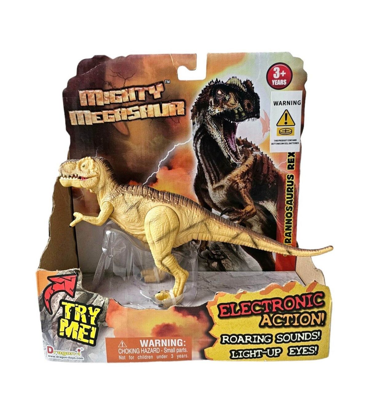 Mighty Megasaur Electronic Action Dinosaur Tyrannosaurus Rex ...