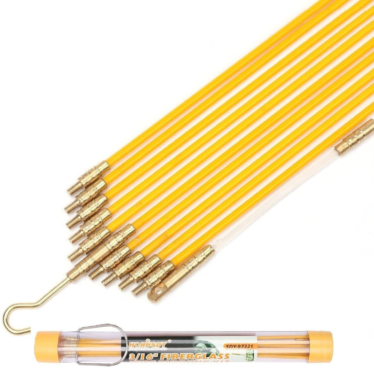 3 3m 4mm Fibreglass Electricians Push Pull Rods Cable Cavity Contrac 3-3m-4mm-fibreglass-electricians-push-pull-rods-cable-cavity-contrac