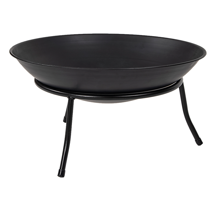 Cast Iron Fire Bowl Traditional Log Fire Pit Outdoor Heating Camp Site Barbecue